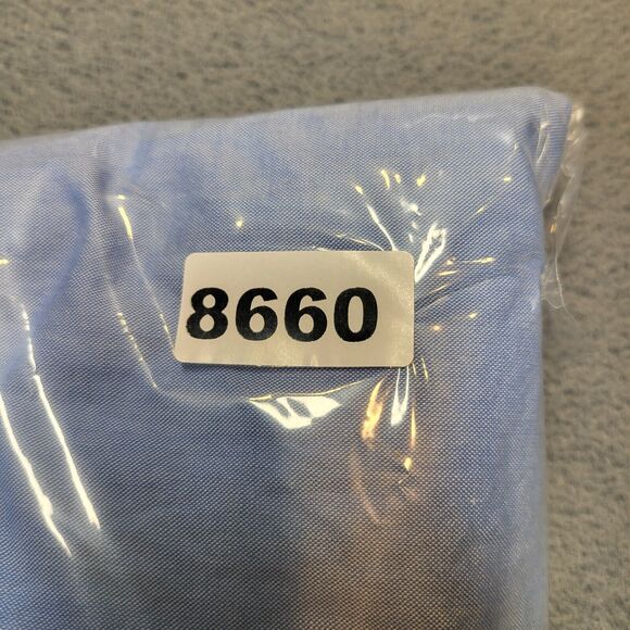 Report Collection Shirt Mens 2XL Blue Island Wash Flip Cuff Button Up - Picture 10 of 10